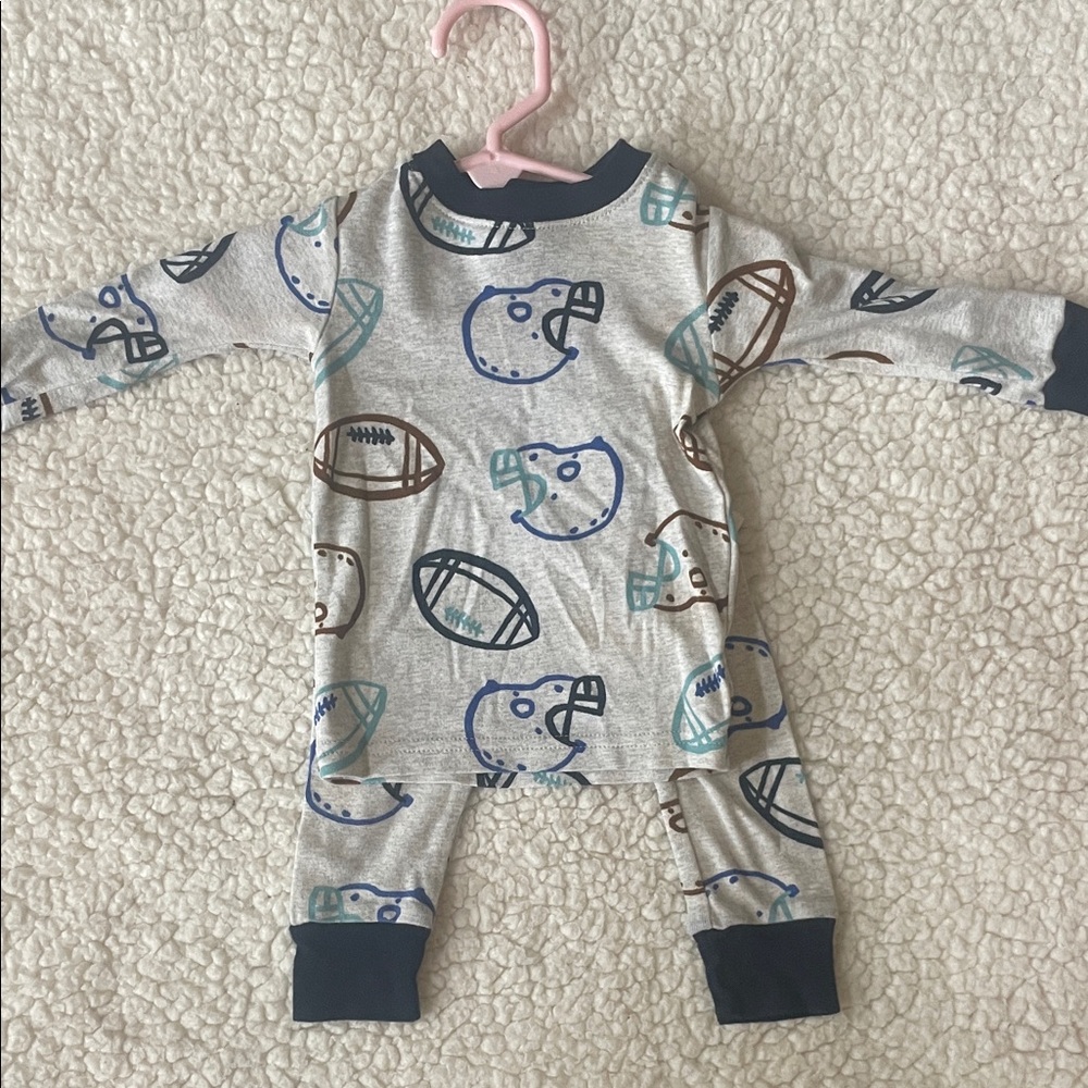 Carter’s Football PJs - 12M